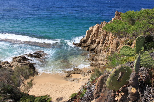 Crique de Propriano en Corse