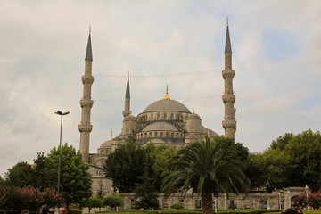Fototapeta na wymiar Błękitny Meczet w Stambule