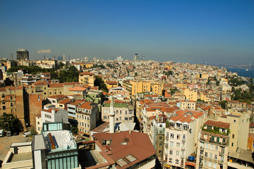 Fototapeta na wymiar Luftbild Istanbul