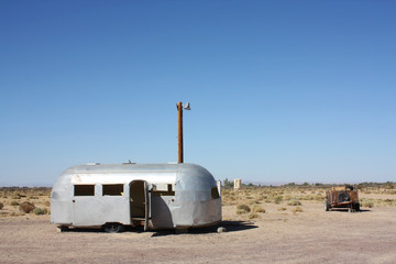 bagdad café, désert de Mojave
