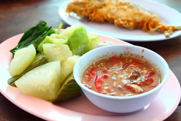 Thai native chili sauce