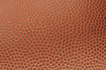 Close-up of Football Texture