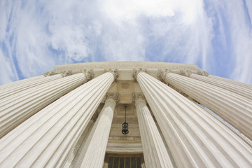 United States Supreme Court Building (fisheye)