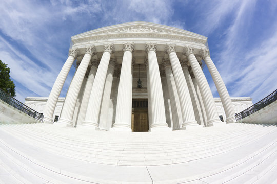 United States Supreme Court Building (fisheye)