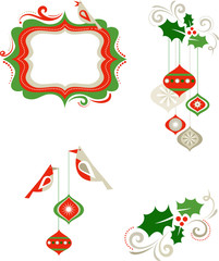 Christmas graphic elements