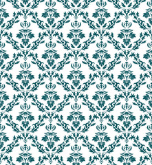 damask seamless background