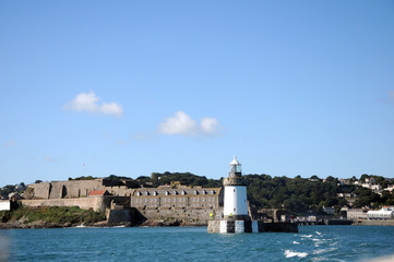 Lighthouse at Saint Peter Port, Guernsey