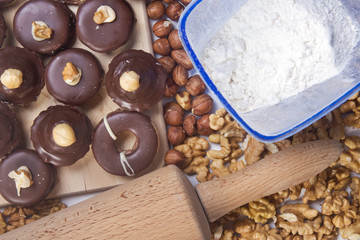 Domestic production of Christmas cookies