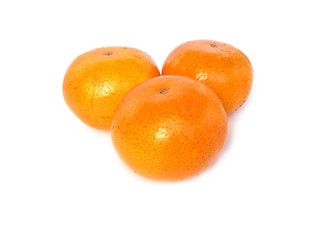 Ripe mandarins.