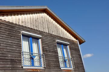 Holzfassade