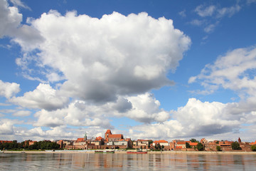 Torun cityscape, Poland