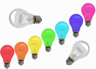 BOMBILLAS MULTICOLOR