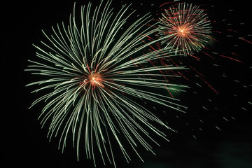 International Fireworks Festival. September 26, 2010 in Donetsk,