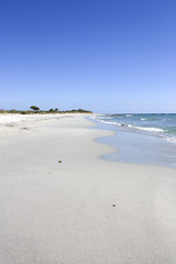 spiaggia sabbia bianca, Sardegna