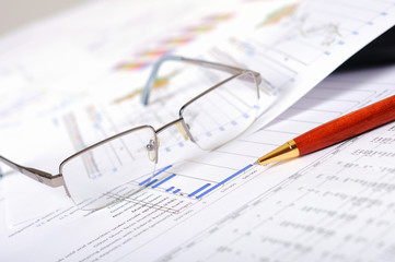 Charts, diagrams, tables.