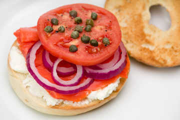 Bagel with Lox
