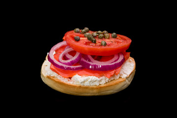 Bagel with Lox