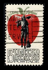 Postage stamp.