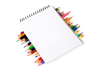 Pencils and clean note pad