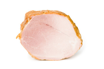 Raw meat on white background