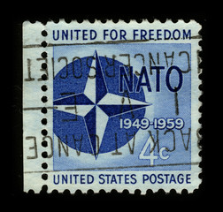 Postage stamp.
