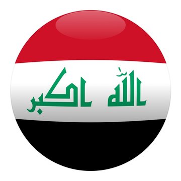 boule irak iraq ball drapeau flag
