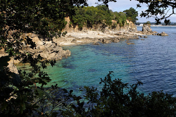 Obraz premium Côte de Beg Meil