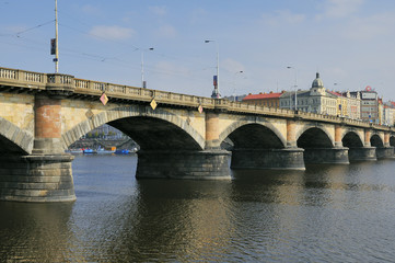 pont palackeo most à Prague