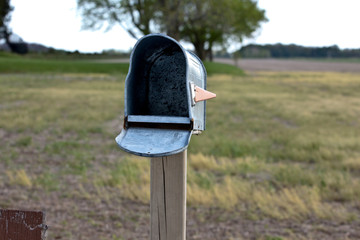 Open mailbox