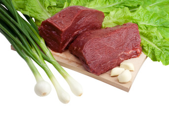 Raw meat
