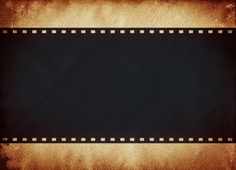 Grunge film frame with space for your images or text