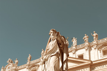 St. Paul in front of Vatican