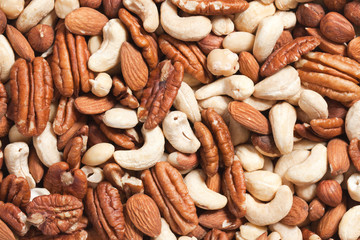 nuts background