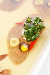 Aspic from meat