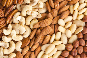 nuts background