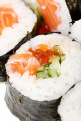 Traditional Japanese food Sushi