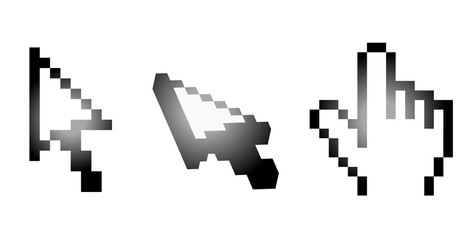 mouse pointers vector illustration