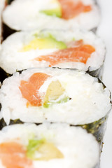 Traditional Japanese food Sushi
