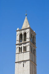 Fototapeta na wymiar St. Chiara Belltower Church. Assisi. Umbria.