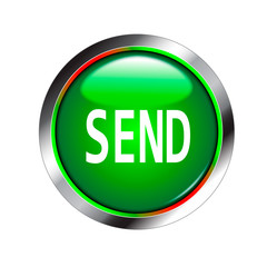Send shiny green button