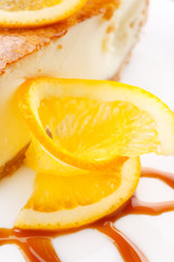 orange cheesecake