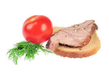 Sandwich with Roast beef