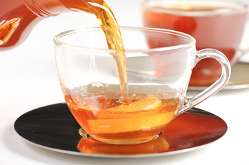 Healthy red bush tea from South Africa