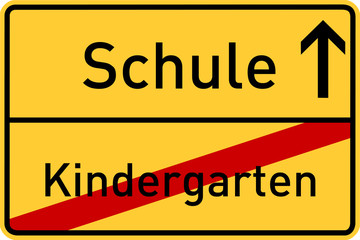 Kindergarten Schule