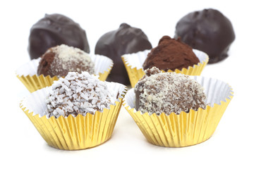 Homemade Chocolate Truffles