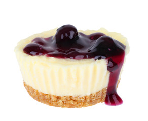 Blueberry Cheesecake Cupcake