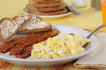 Bacon and Eggs Breakfast