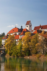 Obraz premium Stadtansicht Füssen