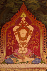 art in temple thai style