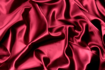 Obraz premium Elegant red satin background